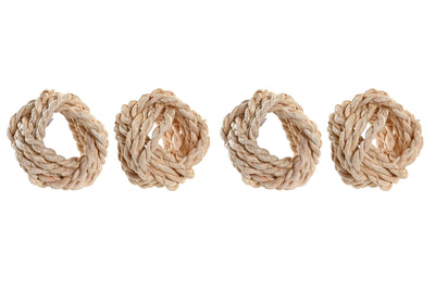 RING SET 4 FIBER 7X7X4,5 NATURAL