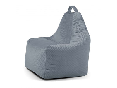 Bean bag Play Icon Pastel Blue