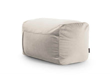 Laden Sie das Bild in den Galerie-Viewer, Pouf Plus 70 Barcelona White Grey