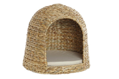 POLYESTER FIBER PET BED 40X40X38 40 NATURAL