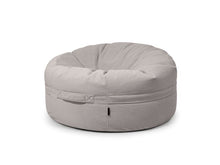 Load image into Gallery viewer, Bean bag Roll 105 Barcelona White Grey