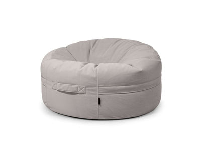 Bean bag Roll 105 Barcelona White Grey