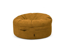Load image into Gallery viewer, Bean bag Roll 105 Waves Mustard