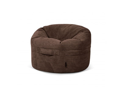 Bean bag Roll 80 Waves Chocolate