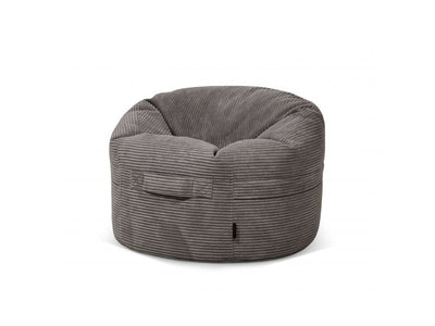 Bean bag Roll 80 Waves Dark Grey
