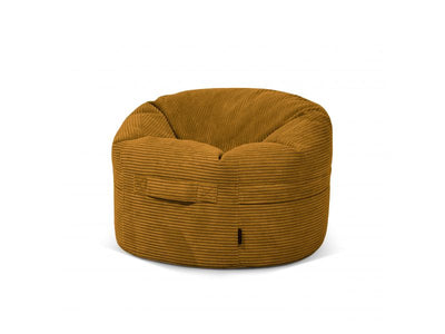 Bean bag Roll 80 Waves Mustard