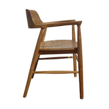 Cargar imagen en el visor de la galería, Solid Teak Wood chair with armrest