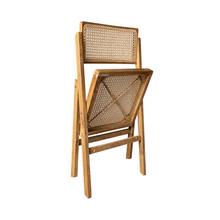 Carica l'immagine nel visualizzatore di Gallery, Teak foldable chair