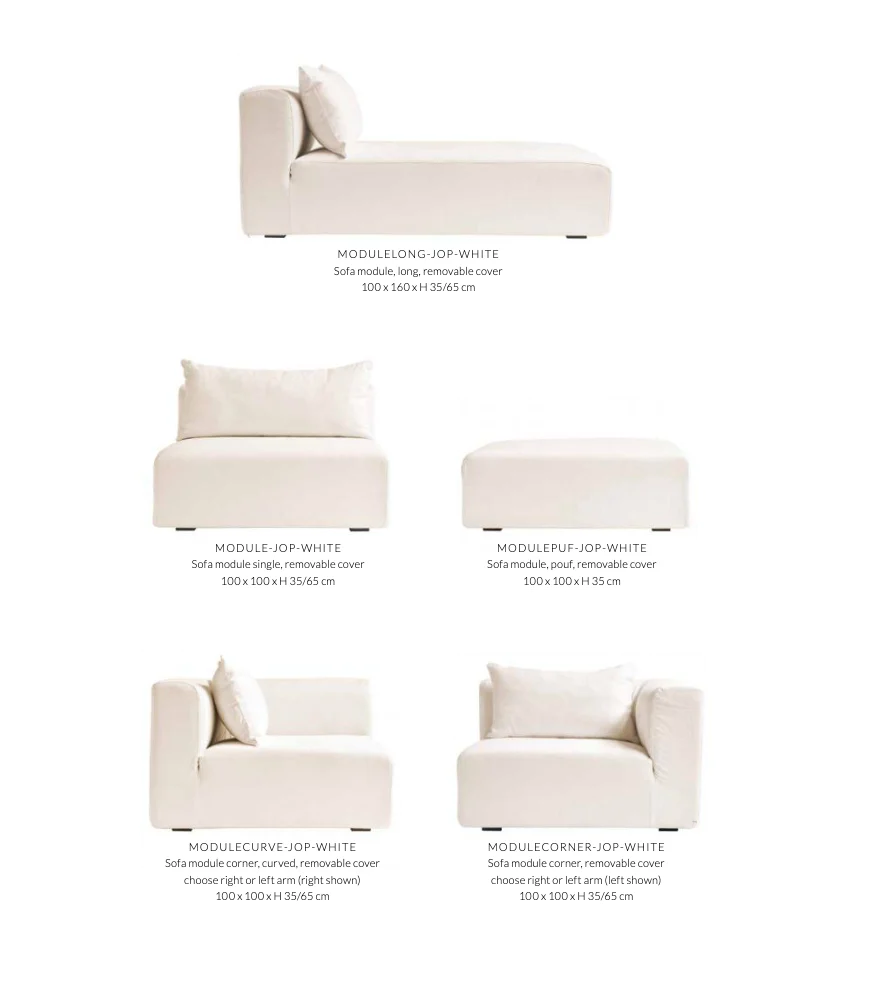 LINEN MODULAR SOFA