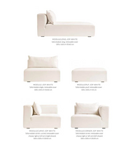 Load image into Gallery viewer, LINEN MODULAR SOFA