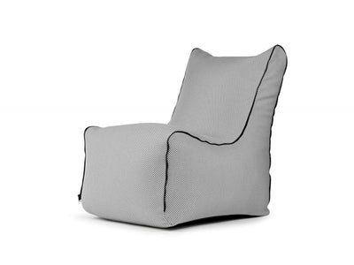 Bean bag Seat Zip Capri Grey