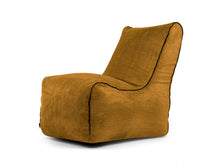 Load image into Gallery viewer, Bean bag Seat Zip Waves Mustard