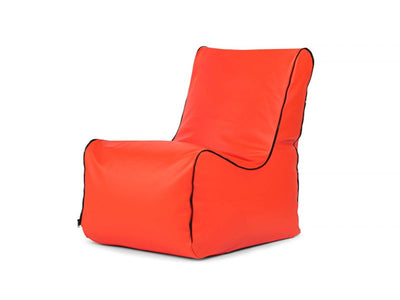 Bean bag Seat Zip Outside Red