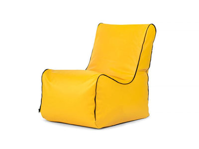 Bean bag Seat Zip Outside Yellow
