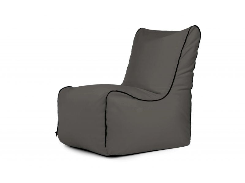 Bean bag Seat Zip Colorin Dark Grey
