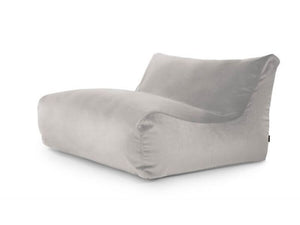 Bean bag Sofa Lounge Barcelona White Grey
