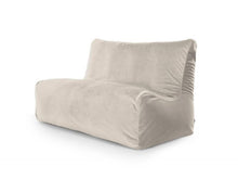 Carica l&#39;immagine nel visualizzatore di Gallery, Bean bag Sofa Seat Barcelona White Grey