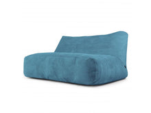 Carica l'immagine nel visualizzatore di Gallery, Bean bag Sofa Tube 160 Waves Petrol