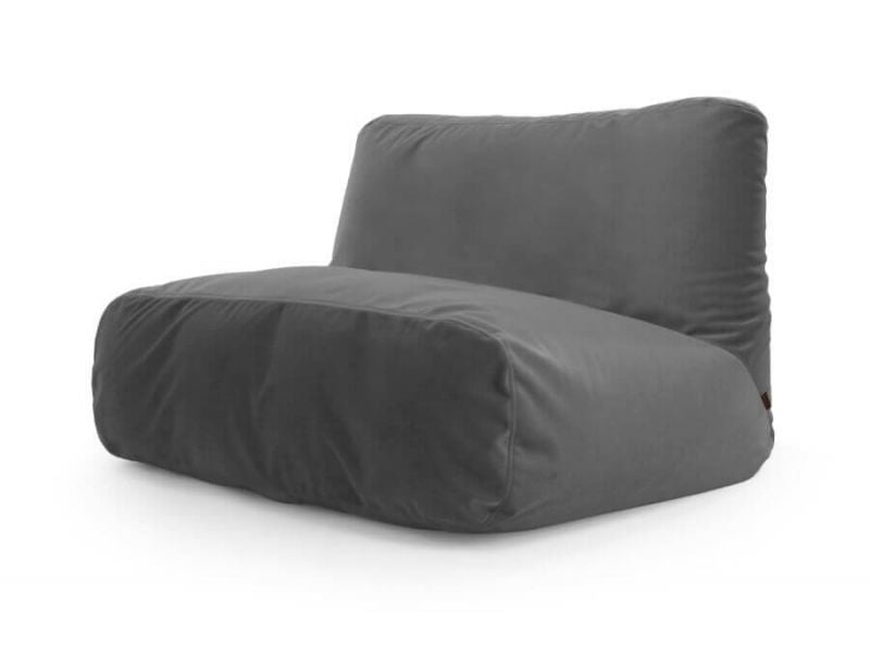 Bean bag Sofa Tube Barcelona Dark Grey