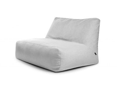 Bean bag Sofa Tube Gaia White Grey