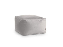 Laden Sie das Bild in den Galerie-Viewer, Pouf Softbox Barcelona White Grey