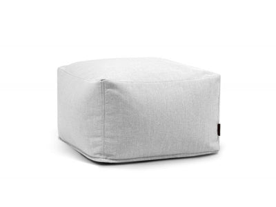 Pouf Softbox Gaia White Grey