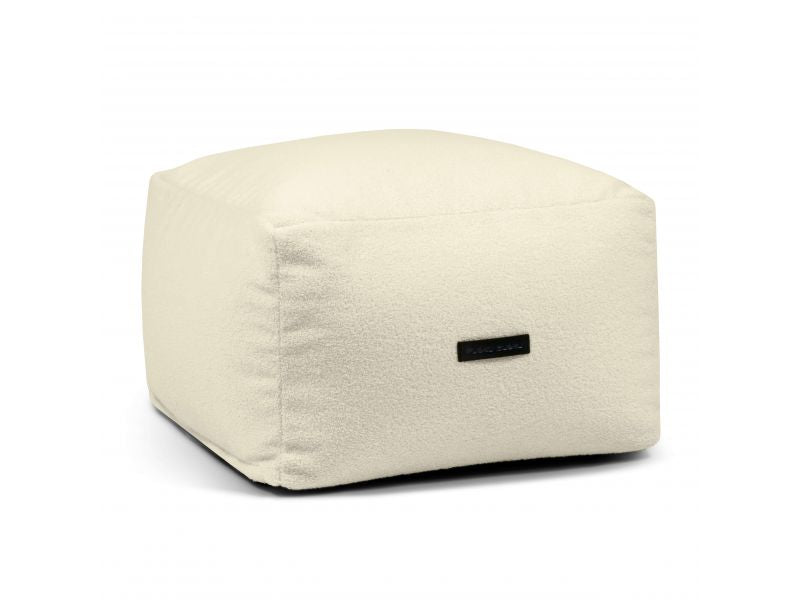 Pouf Softbox Teddy Cream