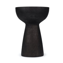 Cargar imagen en el visor de la galería, Suar Stool Charcoal Black