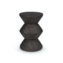 Cargar imagen en el visor de la galería, Suar Stool - Charcoal Black