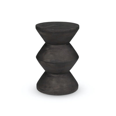 Suar Stool - Charcoal Black