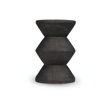 Load image into Gallery viewer, Suar Stool - Charcoal Black