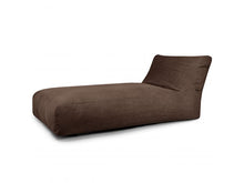 Load image into Gallery viewer, Bean bag Sunbed 90 Waves Chocolate