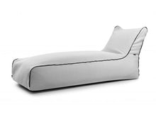 Cargar imagen en el visor de la galería, Bean bag Sunbed Zip Canaria Light Grey