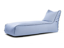 Cargar imagen en el visor de la galería, Bean bag Sunbed Zip Capri Blue