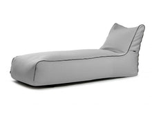 Cargar imagen en el visor de la galería, Bean bag Sunbed Zip Capri Grey