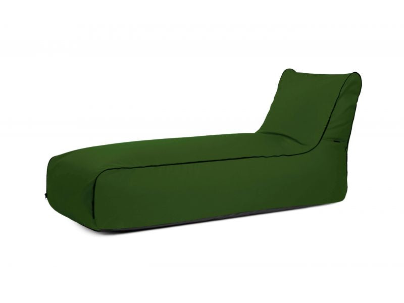 Bean bag Sunbed Zip Colorin Green