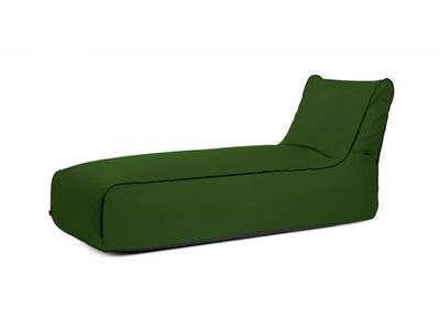 Bean bag Sunbed Zip Colorin Green