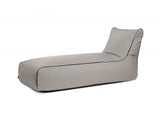 Bean bag Sunbed Zip Colorin White Grey