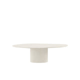 Mortex dining table in cream