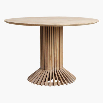 TEAK ROUND TABLE Ø 120 CM