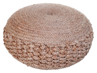 JUTE FLOOR CUSHION 40X40X10 1300 GR. NATURAL BROWN