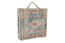 Load image into Gallery viewer, FLOOR CUSHION COTTON 40X40X10 BLUE