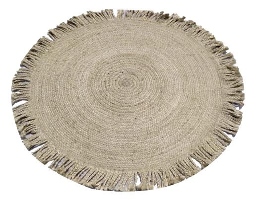 CARPET JUTE 150X150X1,5 NATURAL