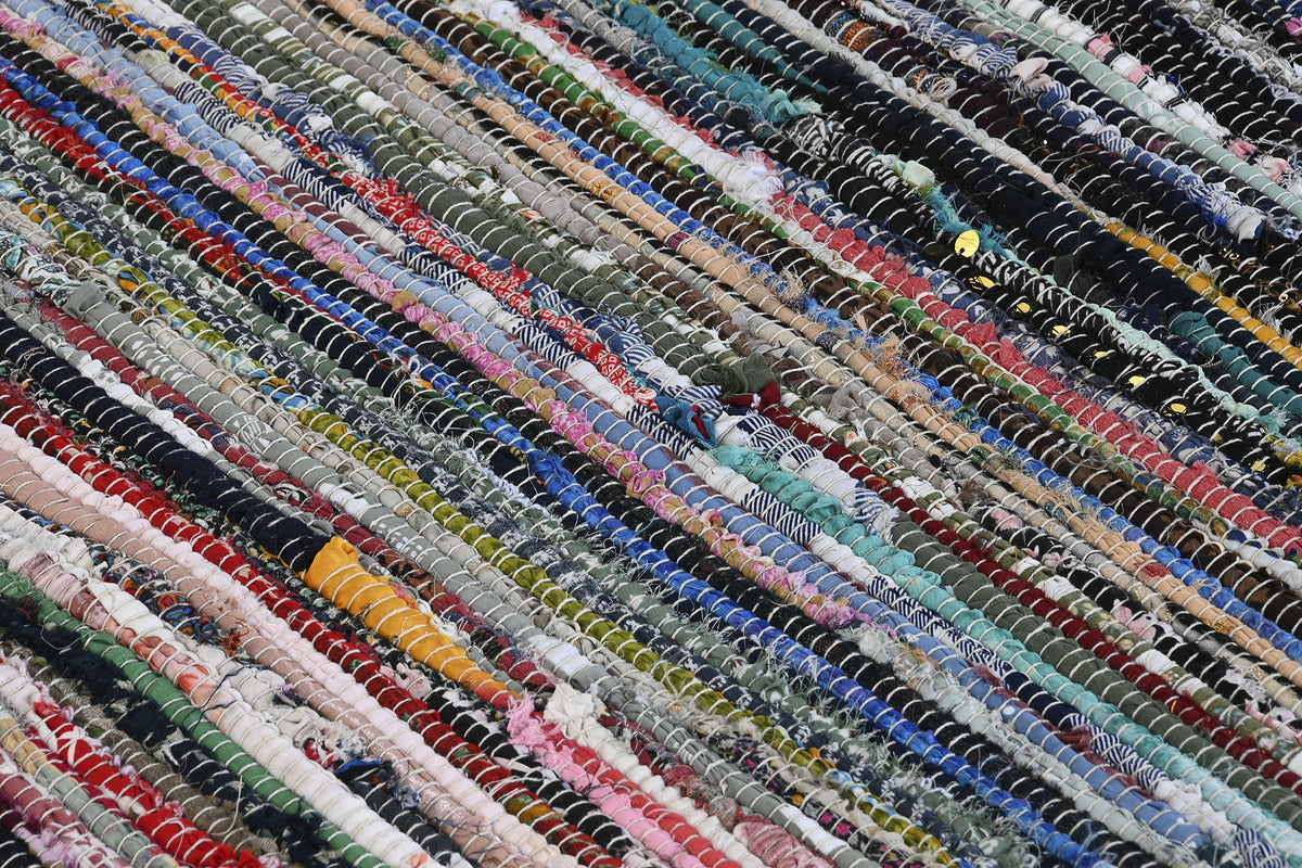 CARPET COTTON 200X290X0,5 CHINDI MULTICOLORED