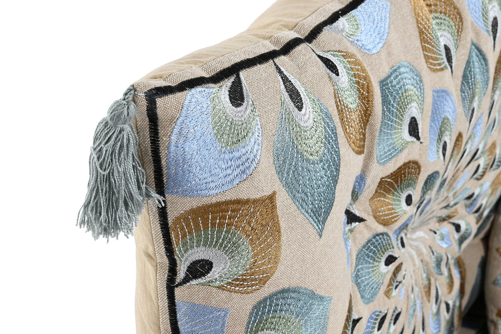 ARMCHAIR SET 4 COTTON 150X76X20 DOUBLE BLUE