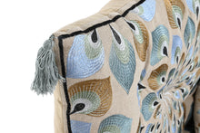 Load image into Gallery viewer, ARMCHAIR SET 4 COTTON 150X76X20 DOUBLE BLUE