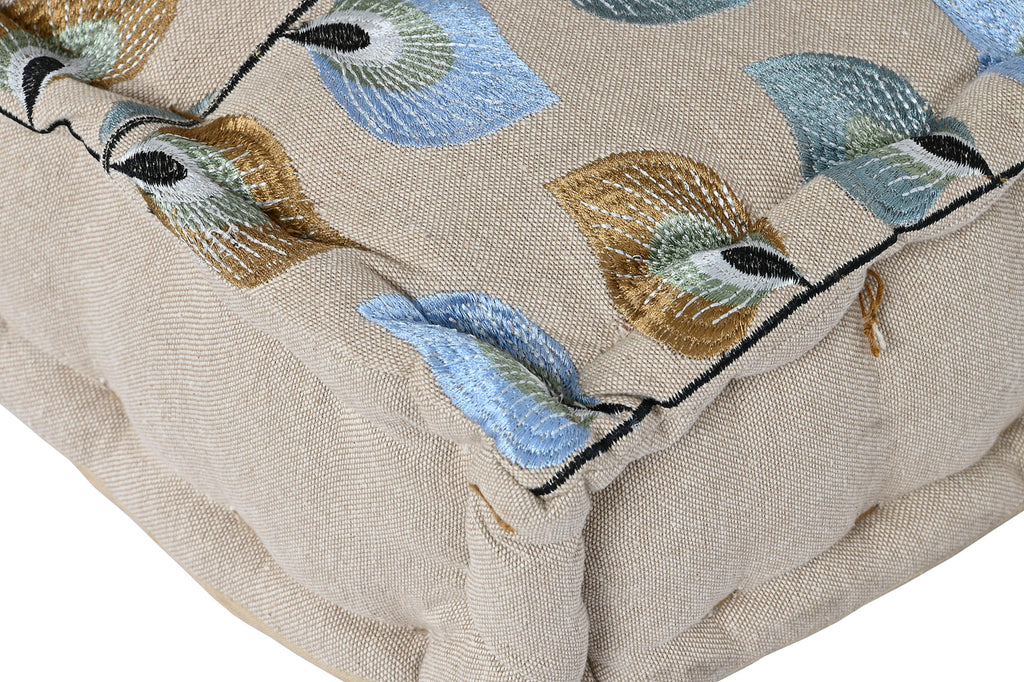 ARMCHAIR SET 4 COTTON 150X76X20 DOUBLE BLUE