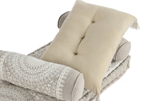 Load image into Gallery viewer, ARMCHAIR SET 4 COTTON 90X56X15 DOUBLE BEIGE