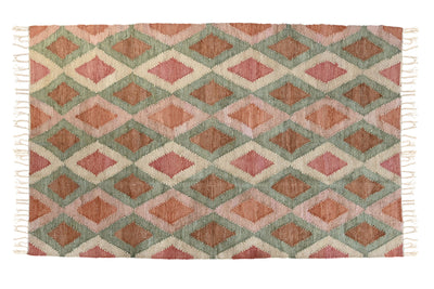 COTTON CARPET 120X180X1 1500 GSM RHOMBUS