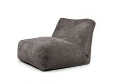 Cargar imagen en el visor de la galería, Bean bag Tube 100 Waves Dark Grey